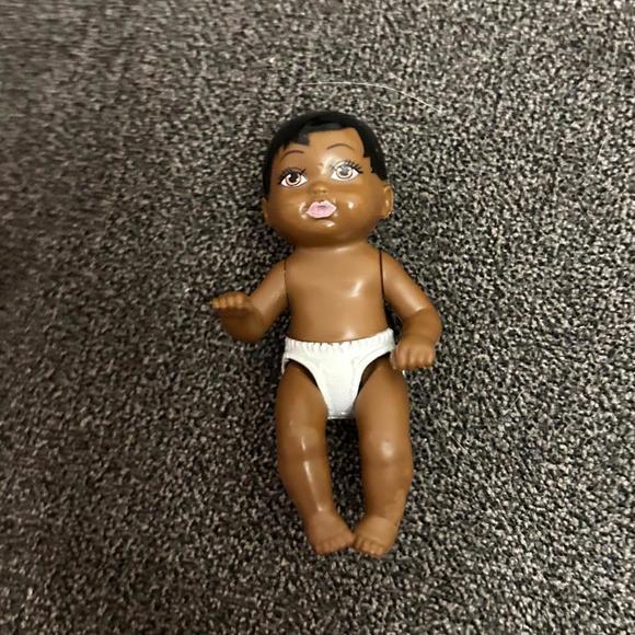 Two Barbie Babies and Car Seat - Picture 2 of 7